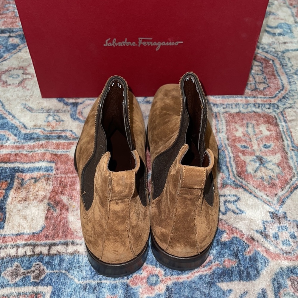 ❗️$860 FERRAGAMO MENS CHELSEA BOOT❗️worn once! - Picture 4 of 6
